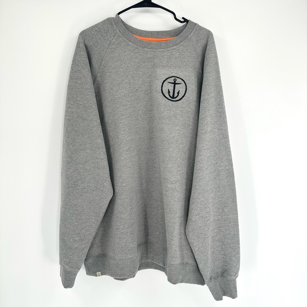 Captain Fin Co. Shweaty Anchor Crew Pullover Jumper Sweatshirt, Size XXL, NWT‎ - Picture 4 of 10